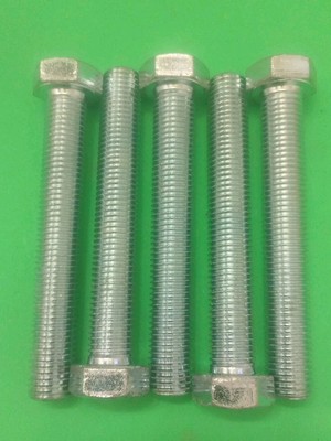 M16-2.0  x 110mm 10.9 G, Hex Bolt [Cap Screw] zinc plate, [Lot of 5]