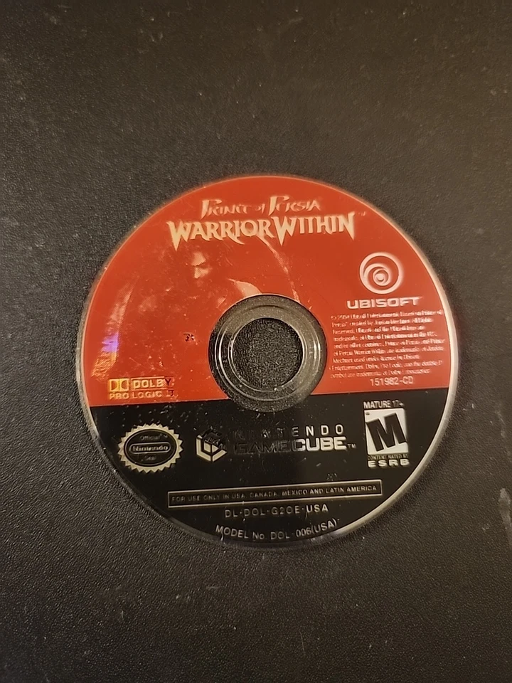 Prince of Persia Warrior Within - Juego Nintendo GameCube sin probar Foto 4 de 4