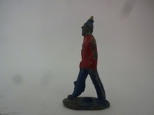 Stara cynowa figurka / oficer maskujący / wariant malowania 2