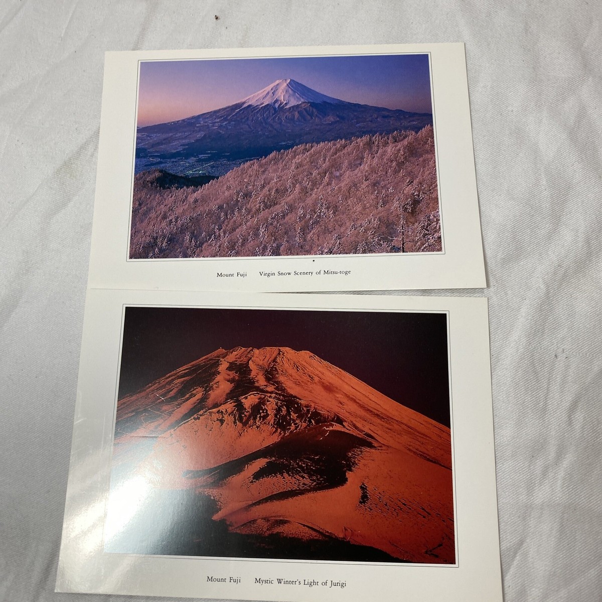 Mount Fuji 7photos (postcard size) by Yukio Ohyama | eBay