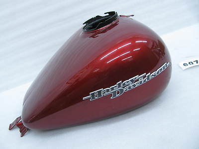 てぢ Harley-Davidson フューエルタンク レッド Harley-Davidson Touring Gas Tank FLHX Street Glide Road Ultra