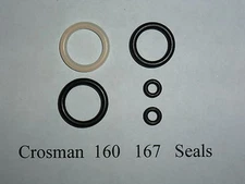 Crosman 160  167 Rifle One (1) O-Ring Seal Reseal Repair Kit  + View w/ Guide