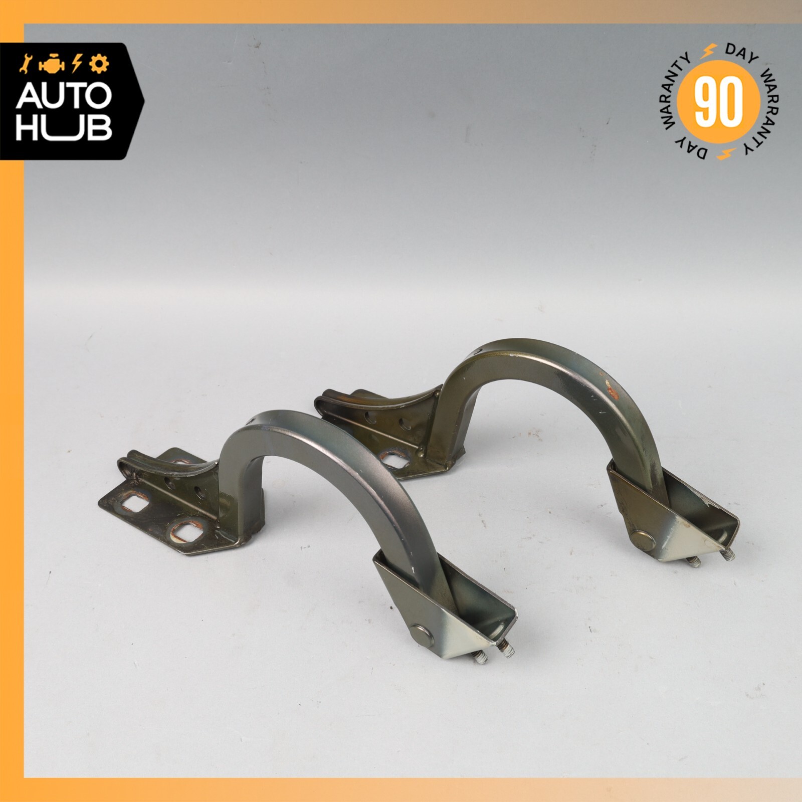 00-04 Aston Martin DB7 Hood Hinge Left & Right Side Set OEM