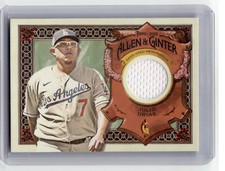 2022 Topps Allen & Ginter #AGRA-JU Julio Urias Full-Size Relics A Design