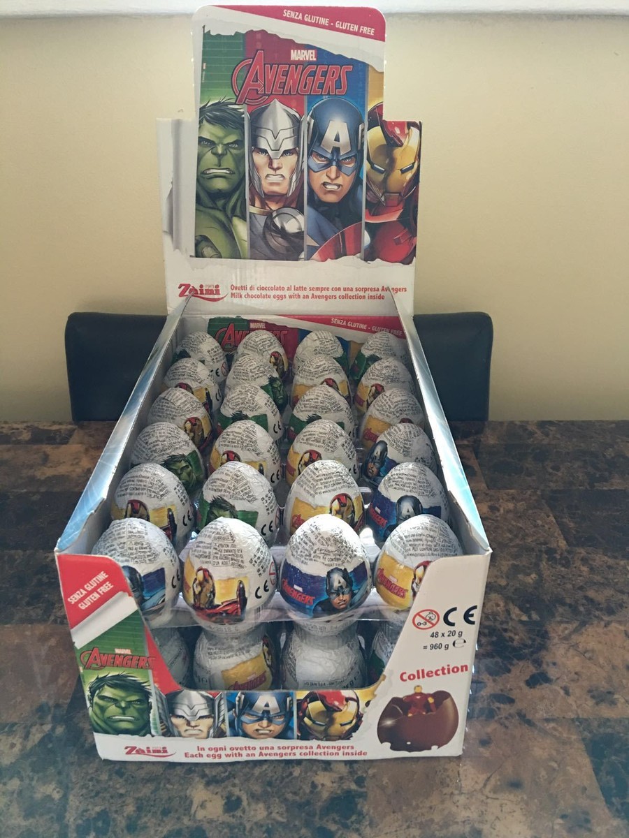 Avengers Chocolate Surprise Egg Zainetti Avengers Zaini Degli