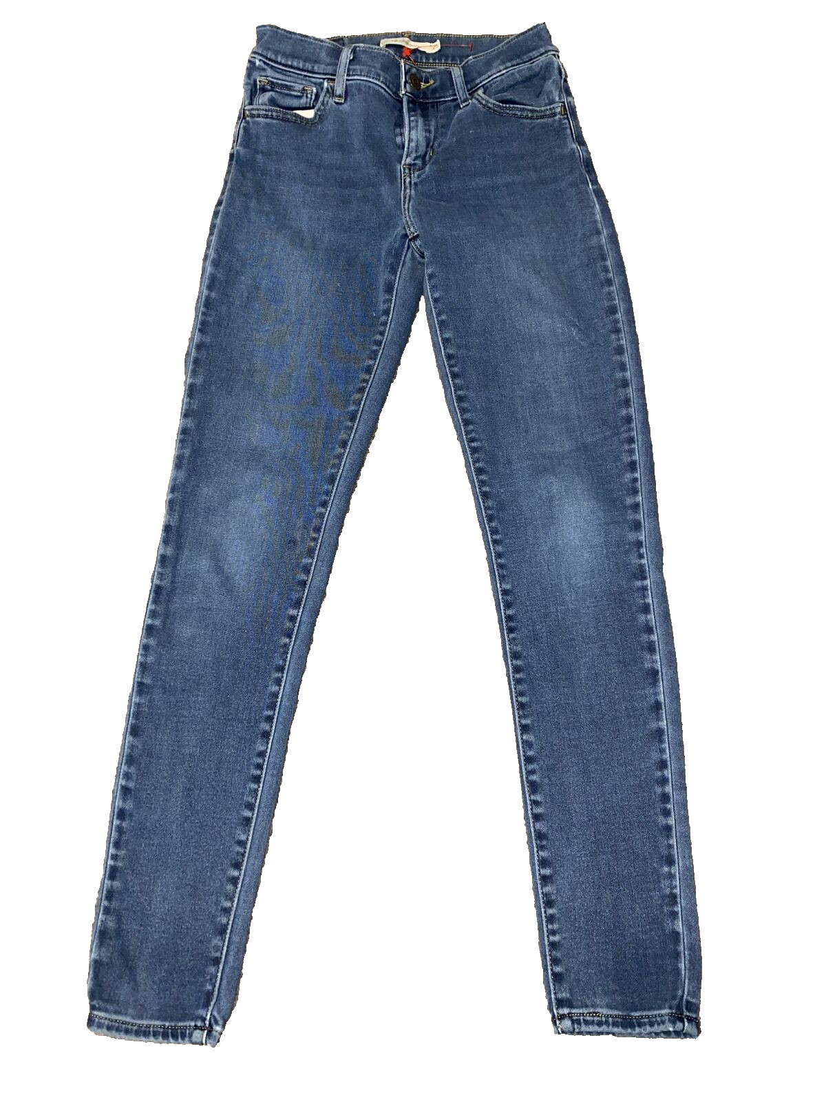 Levis 710 Super Skinny Light Wash Denim Jeans Womens Size 25! QUALITY!