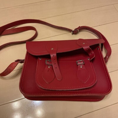 The Cambridge Satchel Company Shoulder Bag Leather RED