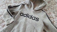 Adidas Boys Size 4 Hoodie with Black
