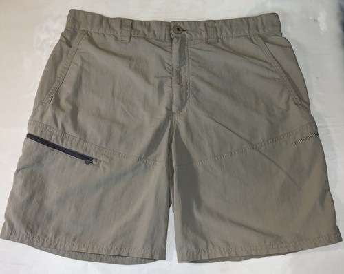 Patagonia Sandy Cay Fishing Shorts Khaki Mens L
