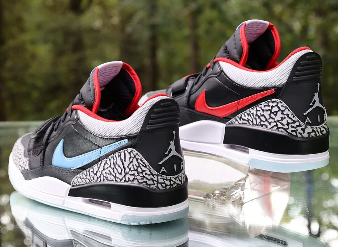 Air Jordan Legacy 312 Low Chicago Flag Men's Size 10 Black Air Jordan Legacy 312 Low Chicago Flag Men's Size 10 Black