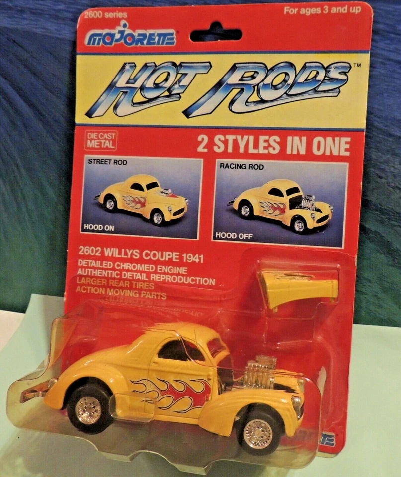 Majorette '41 Willys Coupe #2602***Stunning in 1/32-scale***MINT! SEALED! - Image 3 of 4