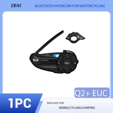 Q2 Motorcycle Helmet Bluetooth 5.1 Intercom 2 Person Real-Time Talk EUC Control