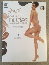 Hanes Perfect Nudes Pantyhose - Size Small, Shade 5 Tan - New