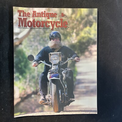 2003 Fall Issue The Antique Motorcycle Magazine Harley BMW Moto Guzzi