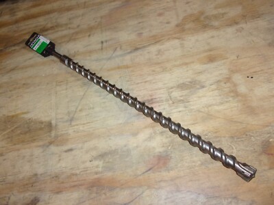 NEW METABO 3/4'' X 18'' SDS PLUS ROTARY HAMMER MASONRY 4 CUTTER BITS # 728922