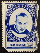 (HCW) V8859--1961-62 Topps Stamps NHL Hockey Frank Nighbor