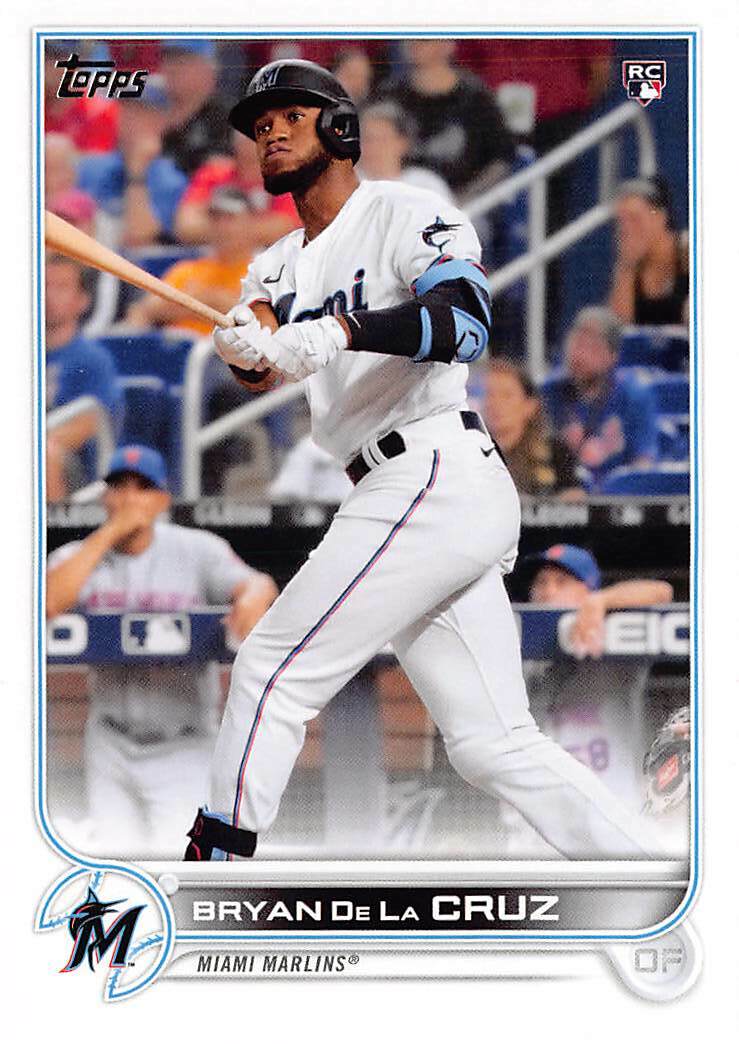 2022 TOPPS SERIES 1 (#22) - BRYAN DE LA CRUZ RC