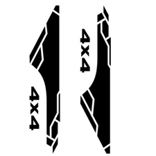 Fit For Ford F150 F350 Car Side Body Decal Stripe Graphics Vinyl Sticker 2Pcs