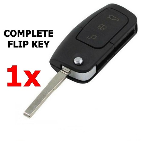 FORD Transponder FULL Remote Flip Key BF FG Falcon Territory Mondeo FPV Focus... - 第 1/1 張圖片