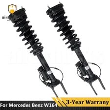 2X Front Air Suspension to Coil Spring Struts w/ADS Fit Mercedes W164 X164 ML350