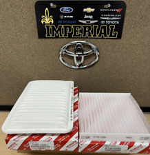 2008-2013 TOYOTA HIGHLANDER NEW ENGINE AIR FILTER & CABIN AIR FILTER OEM