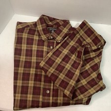 George Mens Small 34-36 Long Sleeve Button Up Shirt