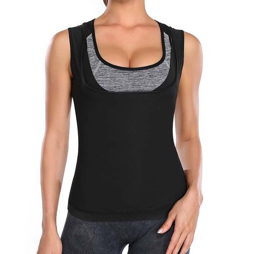 Shaper Damen Schlankmacher Schweiß Training Sauna Tank Top Shapewear zum Abnehmen - Bild 6 von 29