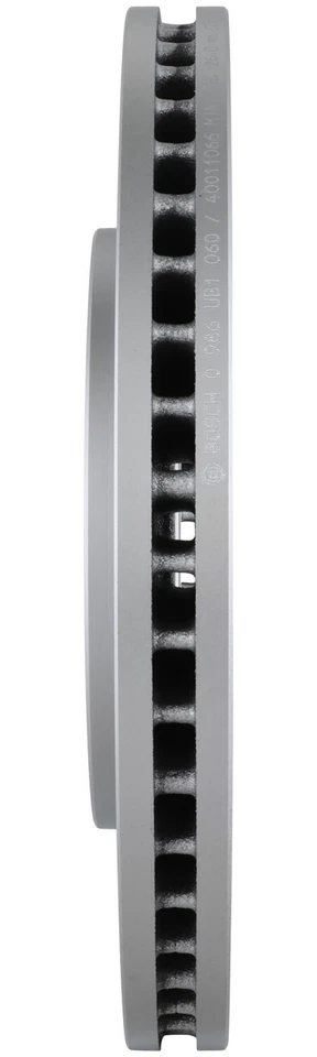 Rotor de freno de disco delantero Bosch QuietCast para Nissan Pathfinder 2005-2012 2006 2007 Foto 3 de 4