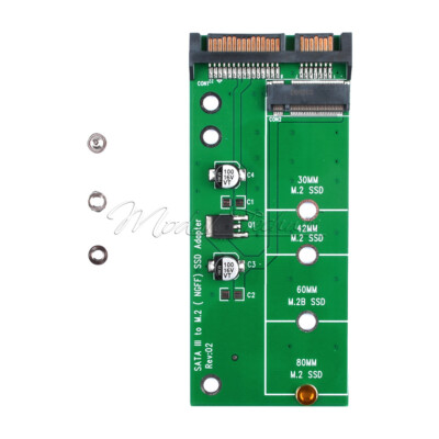 M.2 NGFF to SATA3 Adapter Card M2 NGFF SSD to SATA3 Interface Converter Card
