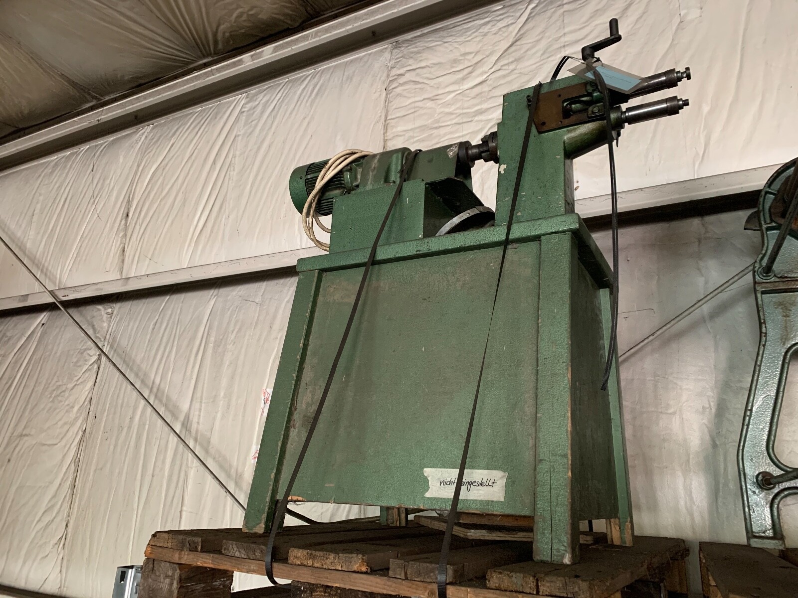 Sickenmaschine elektr. mit Rechnung Sickenmaschine elektr. mit Rechnung