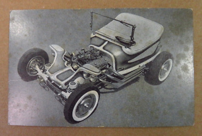 The 1959 Excalibur Ed Roth built Featured Car Craft Magazine 1960's Vending Card