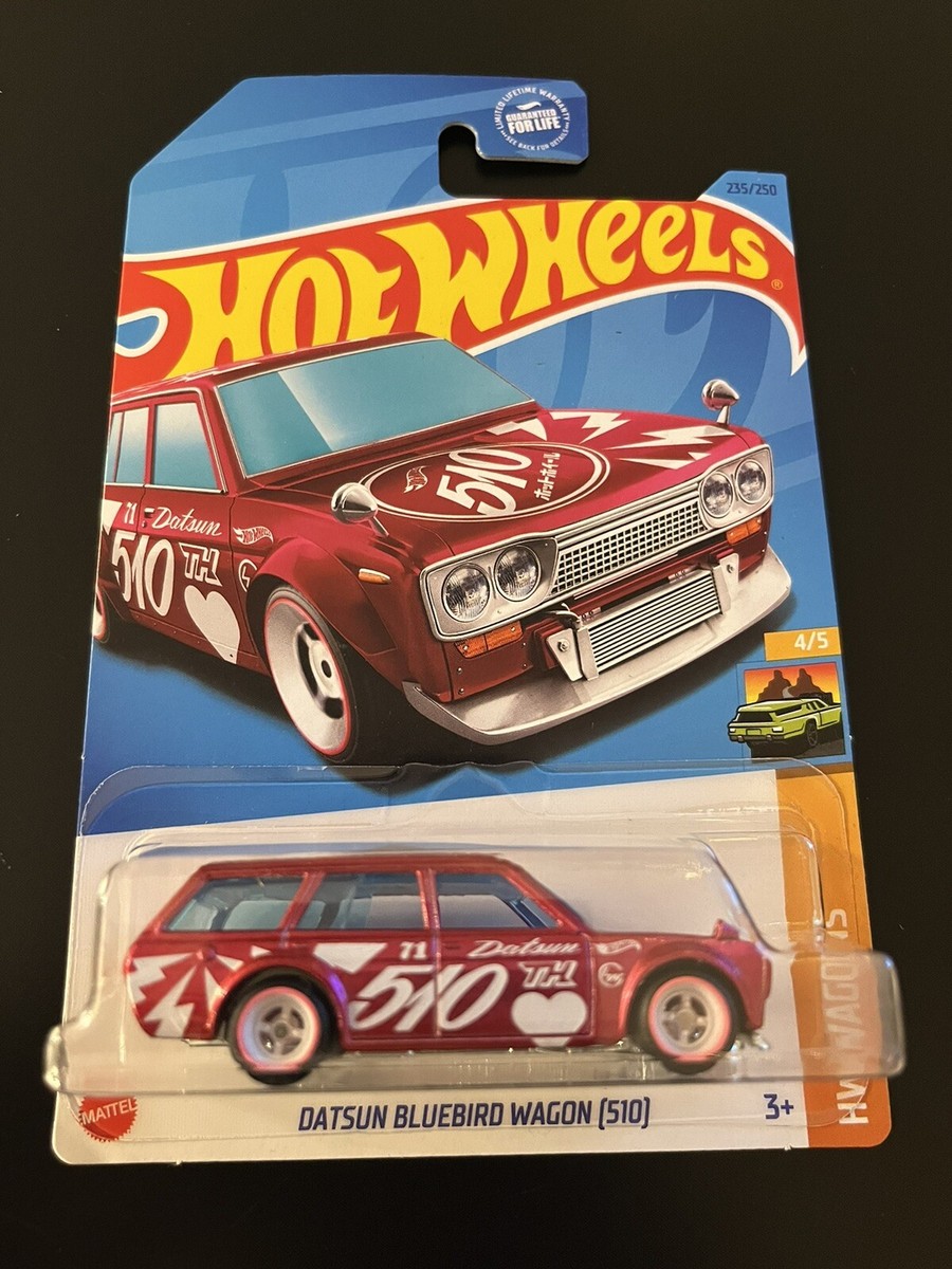 Hot Wheels Datsun Bluebird Wagon 510 - Dimple On Blister 2023 STH