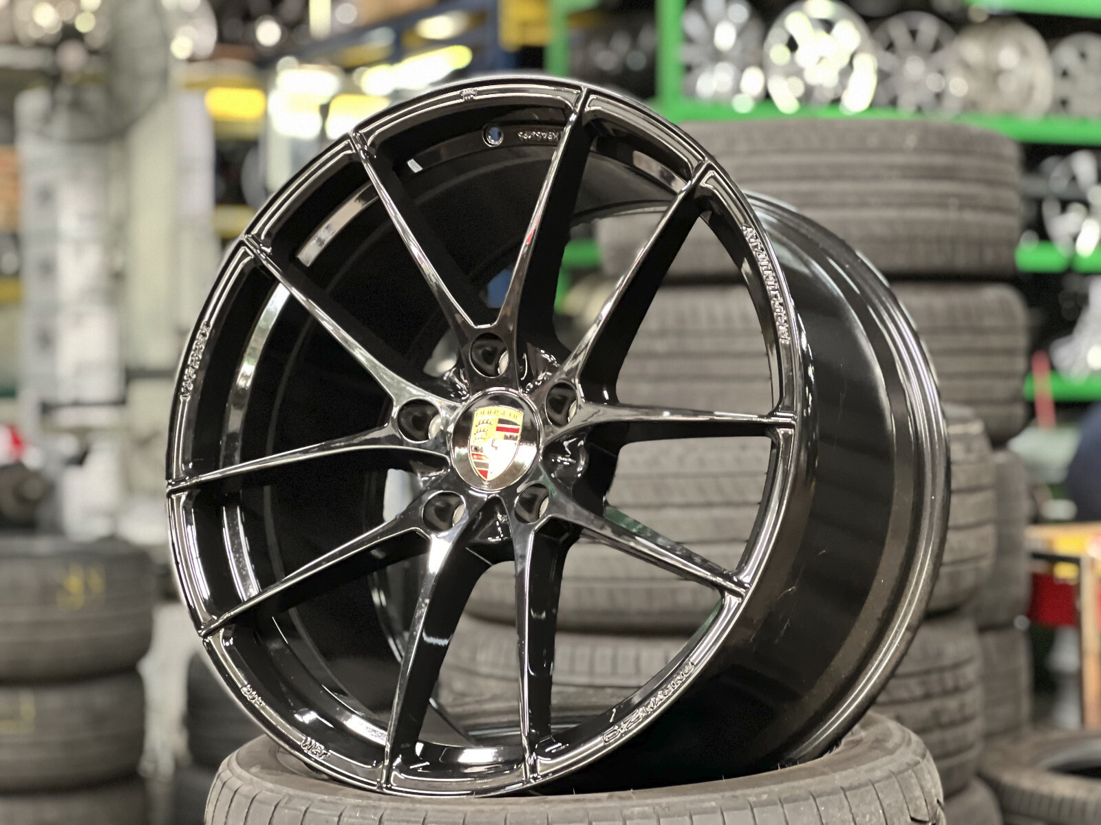 New 20 inch OZ LEGGERA ITALY HLT (4 Wheel) 5x130 PORSCHE Carrera 992 ...