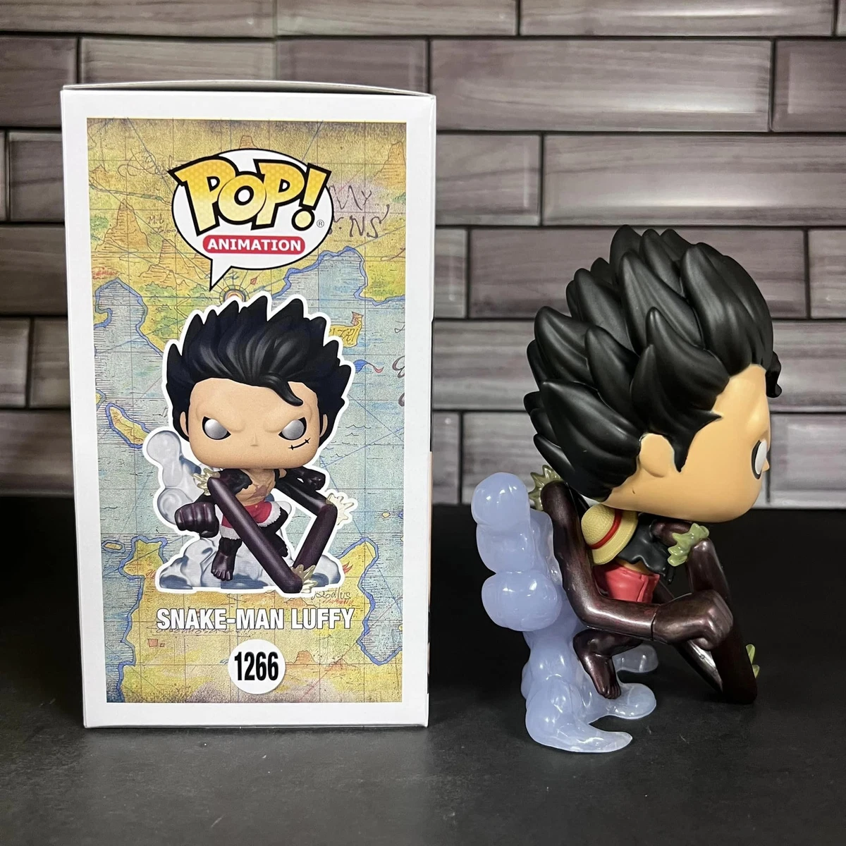 Funko POP! Animation One Piece Snake-Man Luffy 1266 Collectible Vinyl w/  Case