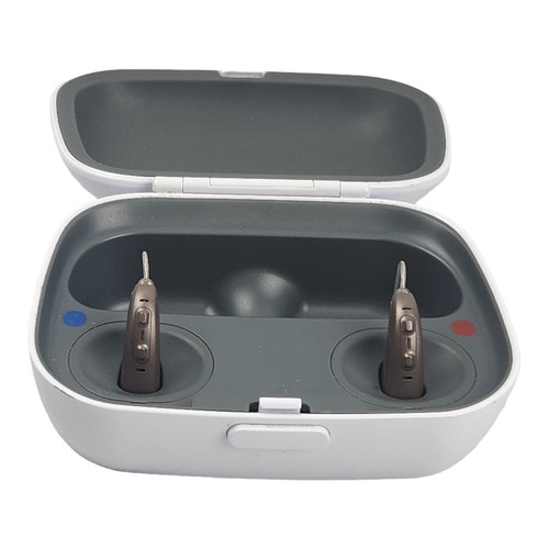 Kirkland KS10.0 premium Left/Right Hearing aids Works! w/Charging Case
