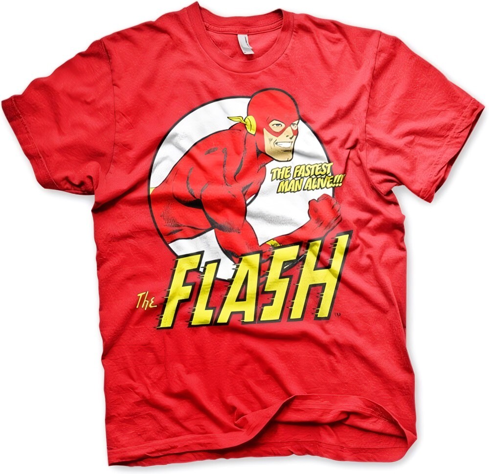 Футболка The Flash Fastest Man Alive Красная 5390₽