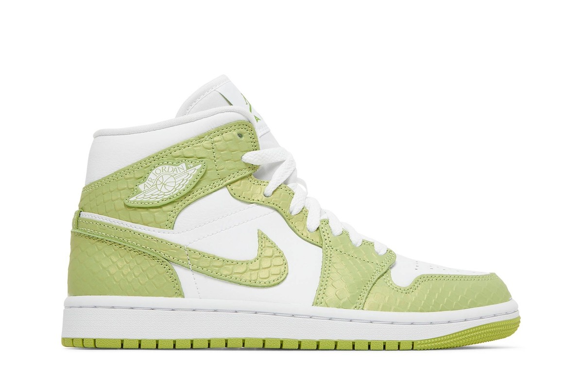 Air Jordan Air Jordan 1 Mid SE 'Green Python' DV2959-113 Women's