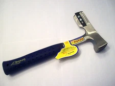 ESTWING 28oz E3-39 SHINGLERS HATCHET HAMMER W/GAUGE ROOFING FULLY POLISHED USA 