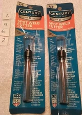 2pc #17224 CENTURY 3/8" SPOT WELD CUTTER USA 🇺🇸