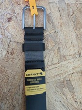 Carhartt Men's Rugged Flex Bridle Leather Belt 36"