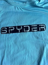 Spyder Boys Quick Dry Rash Guard Top Sz L 14/16 UPF 30 Stretch Beach Swim Travel