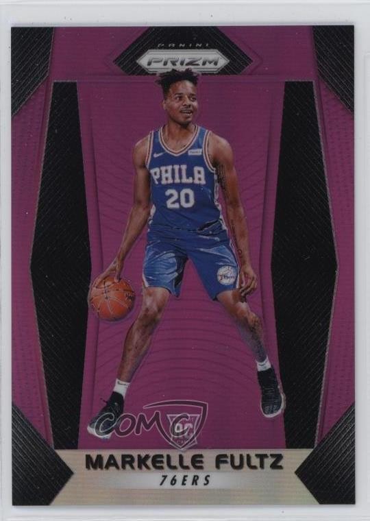 2017-18 Panini Prizm Purple Prizm 26/75 Markelle Fultz #1 Rookie RC 18q6