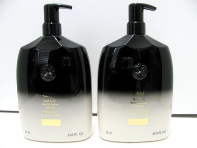 Oribe Gold Lust Repair & Restore Shampoo & Conditioner 33.8oz Set +Pumps