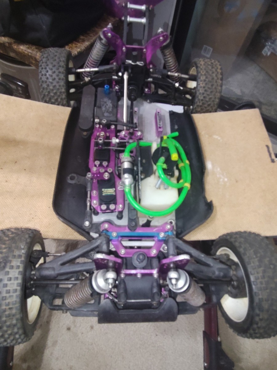 Mugen Seiki MBX4 XR RR 1/8 Scale Nitro RC Rare Roller Slider