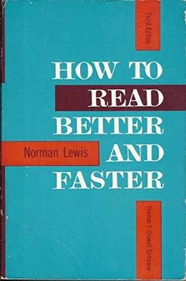 How to Read Better and Faster - Paperback, by lewis norman - Acceptable