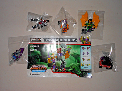 Hasbro KRE-O Transformers Micro Changers Combiners Abominus