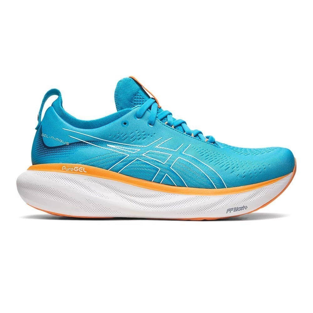 Мужские кроссовки Asics Gel Nimbus 25 1011B547400 от компании Schuhe Lauf-Оранжевый Карбюратор-Hellblau 48290₽