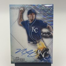 2021 Bowman Sterling Prospect Wave Refractor /125 Nick Loftin #BSPA-NL Auto 05ja