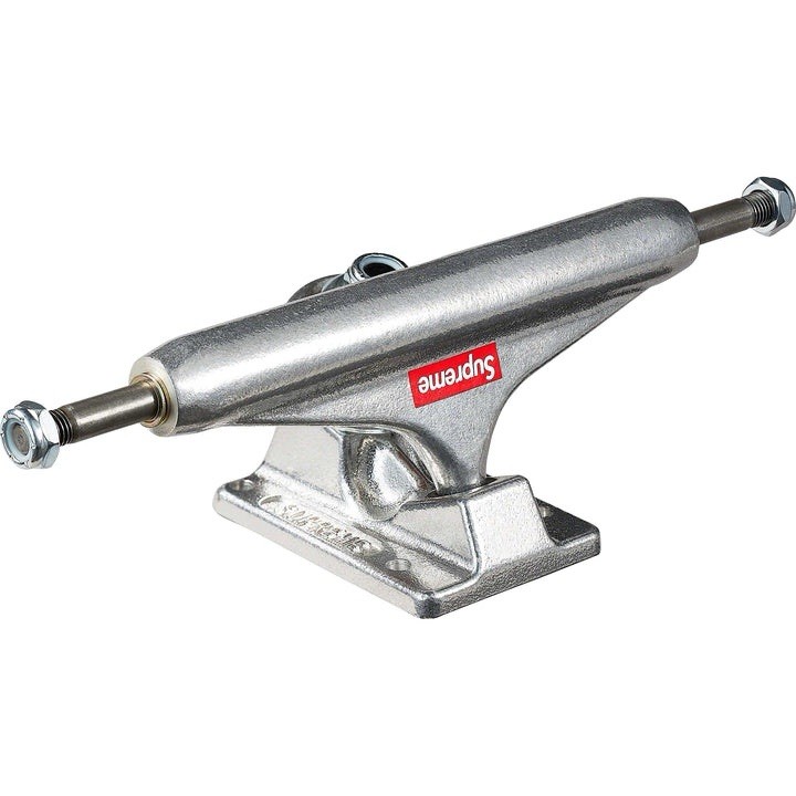 スケートボード Supreme Independent Truck 129 Silver Supreme x Independent Skateboard Truck Size 129 Stage 11 Polished