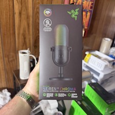 Razer Seiren V3 Chroma RGB USB Mic New Gaming Streaming Microphone